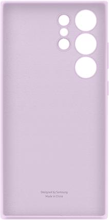 Чехол Samsung Silicone Case S23 Ultra Лиловый EF-PS918TVEGRU, цвет фиолетовый - фото 2