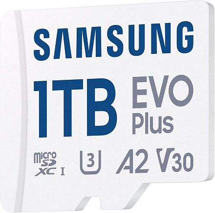 Карта памяти Samsung 1ТБ EVO Plus CL10 с адаптером Фото 2