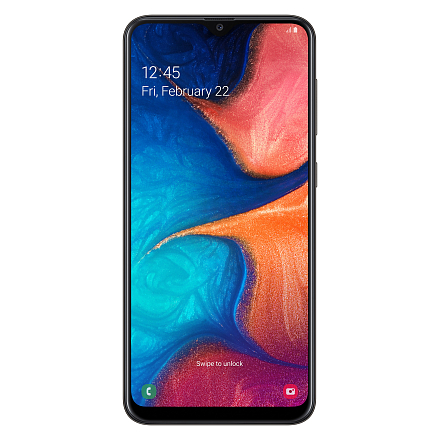 Galaxy A20 32 GB simフリー  galaxyA20 Samsung Galaxy A20 32 ГБ черный: купить по цене 11490 с доставкой