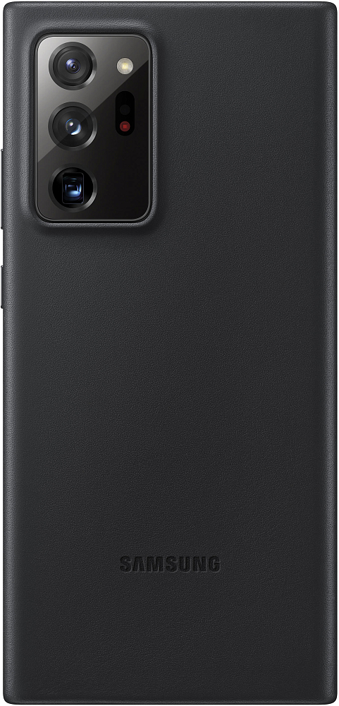 Чехол Samsung Leather Cover для Galaxy Note20 Ultra черный