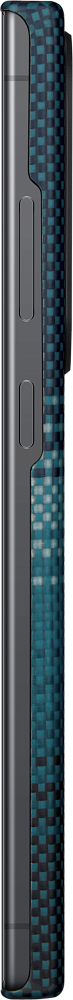 Чехол Pitaka MagEZ 4 Case для Galaxy S24 Ultra, кевлар Moonrise синий FM2401U - фото 6