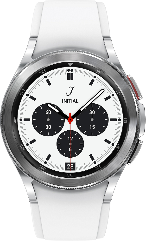 Смарт-часы Samsung Galaxy Watch4 Classic SM-R880NZSAGLB, 42 мм серебро SM-R880NZSAGLB, цвет серебристый