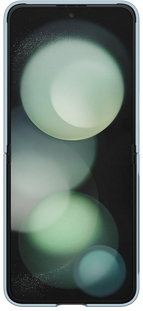 Чехол Spigen Air Skin для Galaxy Z Flip5, полиуретан голубой ACS06233 - фото 4