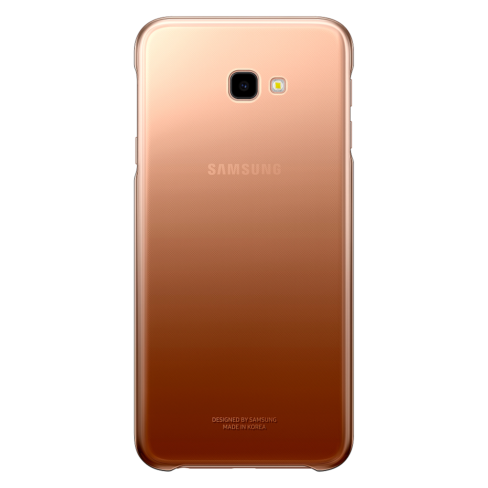 Чехол Samsung Gradation Cover Galaxy J4+ золотой