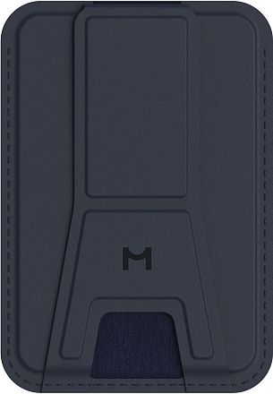 Чехол Magssory Duo Magnetic Kickstand Wallet MagSafe синий