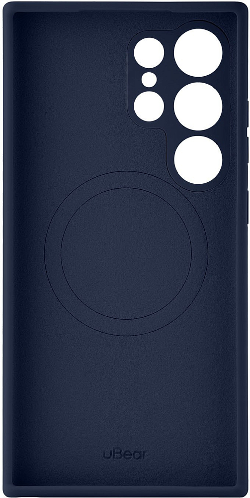 Чехол uBear Чехол uBear Touch Case для Galaxy S24 Ultra MagSafe, soft-touch синий фото 2