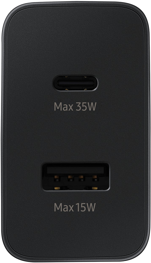 Сетевое зарядное устройство Samsung EP-TA220 1xUSB 1xUSB-C 35 Вт черный EP-TA220NBEGWW - фото 3