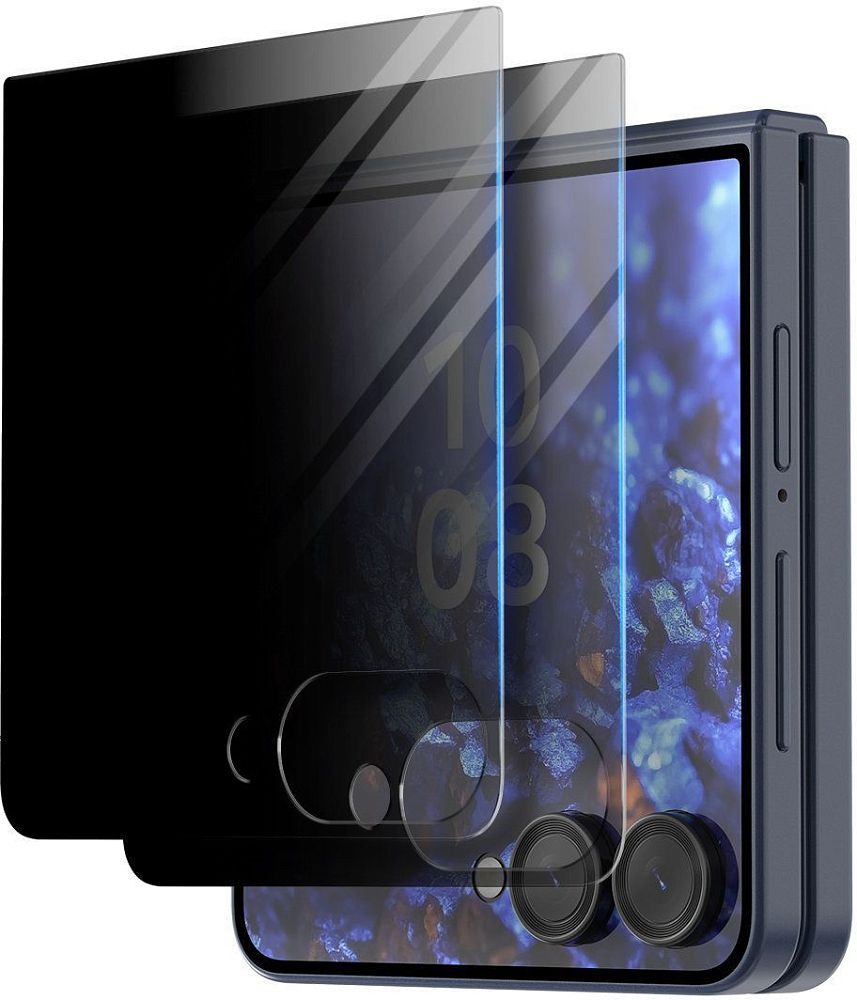 

Защитное стекло Araree Core Privacy для Galaxy Z Flip7, 2 шт, Core Privacy для Galaxy Z Flip7, 2 шт