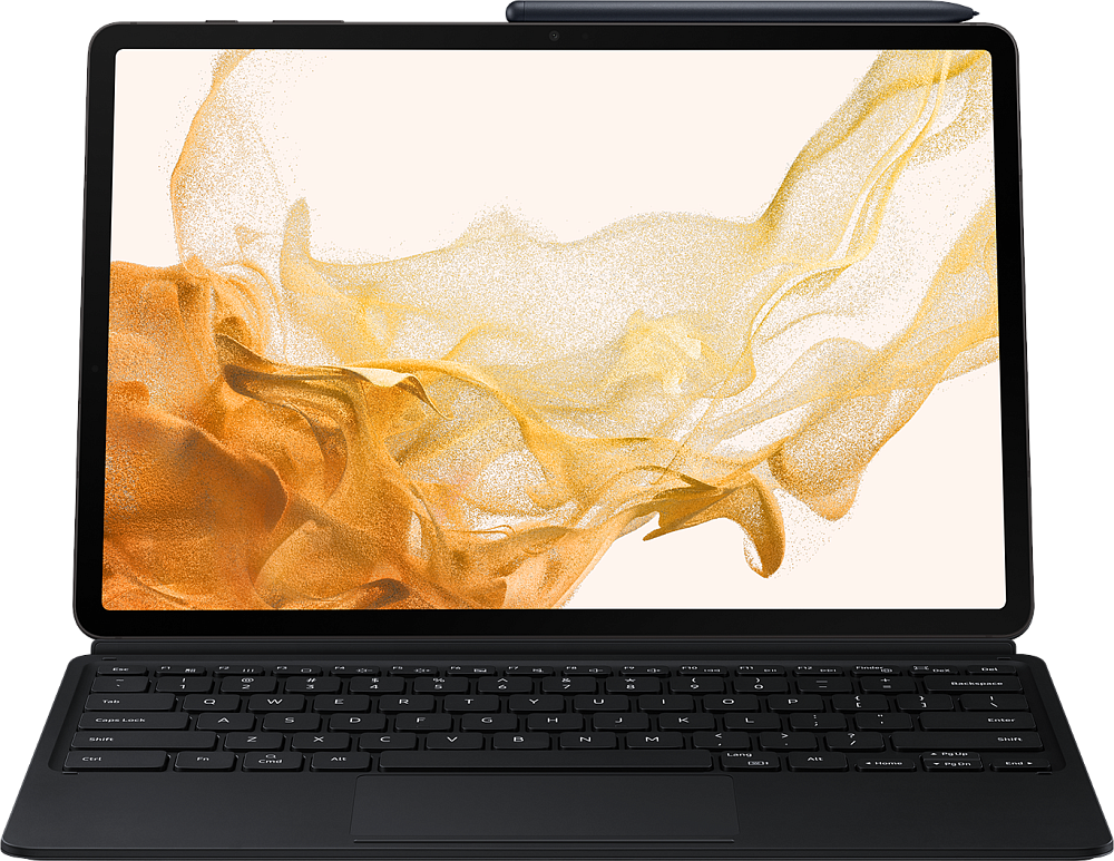 

Чехол-клавиатура Samsung для Samsung Galaxy Tab S8+ | S7+ черный, для Samsung Galaxy Tab S8+ | S7+ черный