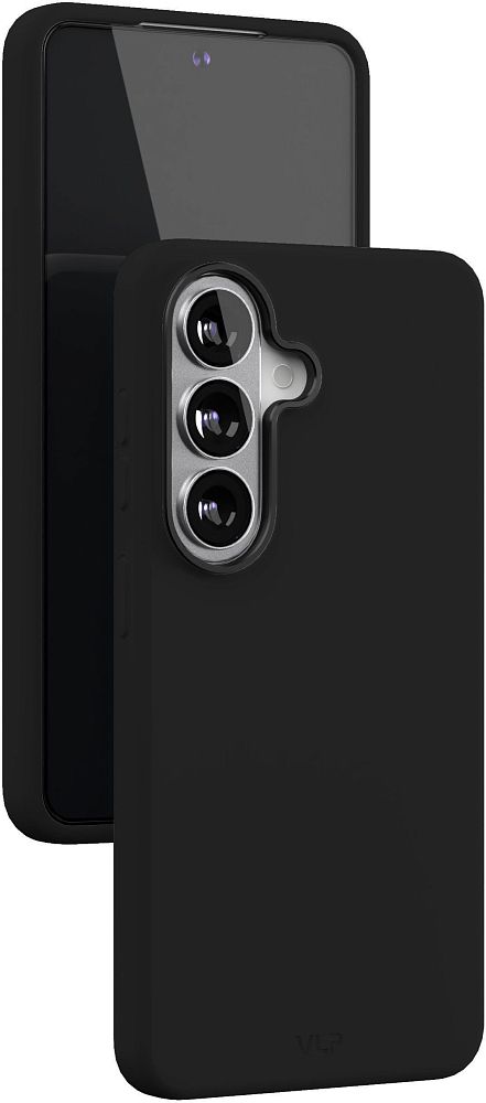 

Чехол VLP Aster Pro Case MagSafe для Galaxy S26, силикон черный, Aster Pro Case MagSafe для Galaxy S26, силикон черный