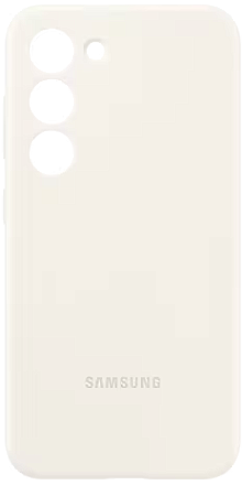 Чехол Samsung Silicone Case S23 Бежевый Хлопок — купить по цене 490 с ...
