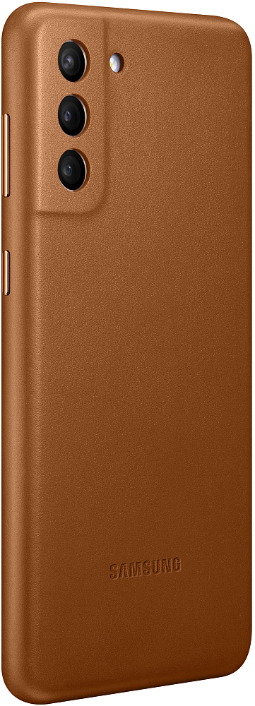 Чехол Samsung Leather Cover для Galaxy S21+ коричневый EF-VG996LAEGRU Leather Cover для Galaxy S21+ коричневый - фото 3