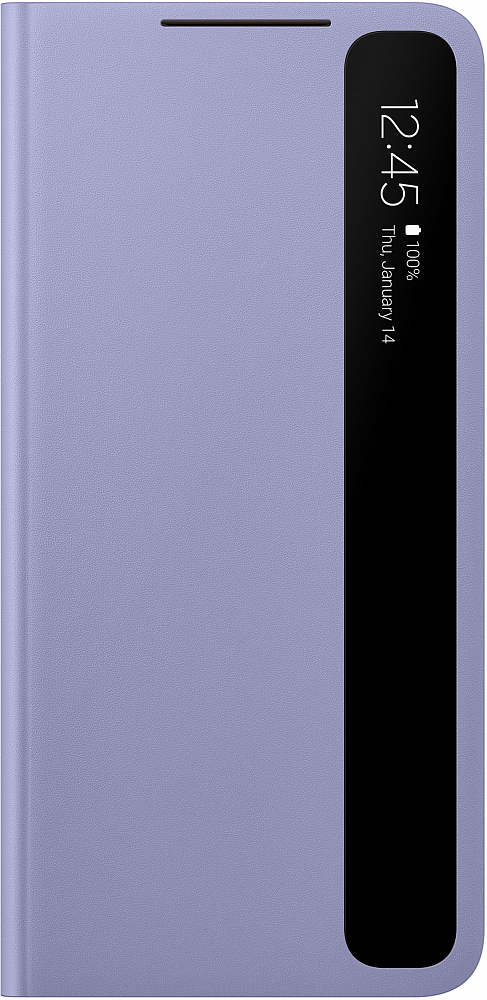 Чехол Samsung Smart Clear View Cover для Galaxy S21+ фиолетовый EF-ZG996CVEGRU Smart Clear View Cover для Galaxy S21+ фиолетовый - фото 1