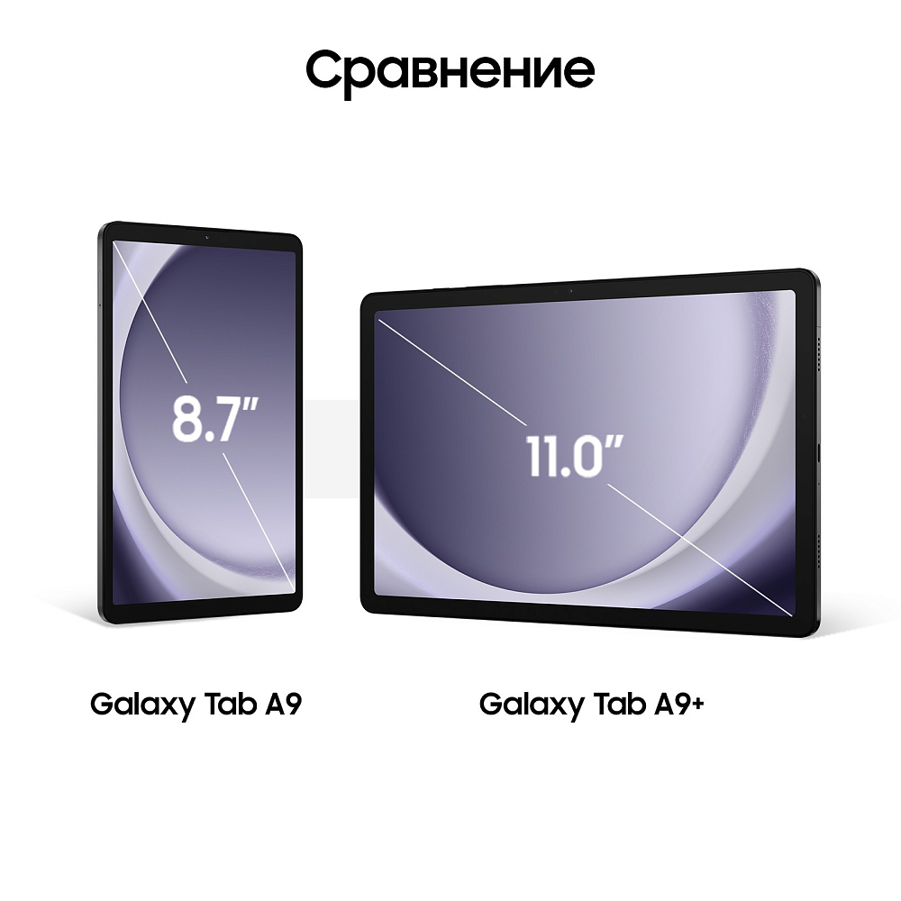 Планшет Samsung Galaxy Tab A9+ 5G 64 ГБ графит SM-X216B04064GPT11S Galaxy Tab A9+ 5G 64 ГБ графит - фото 3
