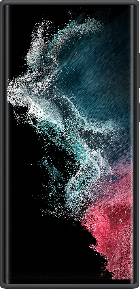 Чехол Samsung Silicone Cover для Galaxy S22 Ultra черный EF-PS908TBEGRU - фото 2