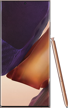 Смартфон Samsung Galaxy Note20 Ultra 256 ГБ бронза — купить по