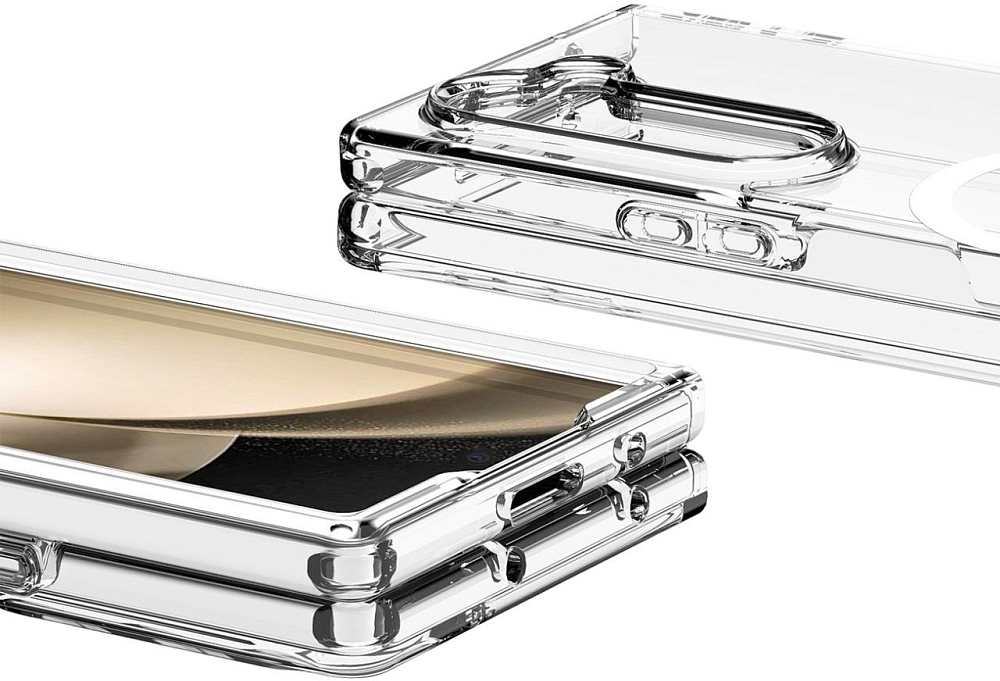 Чехол Avana Чехол Avana Compatible with MagSafe для Samsung Galaxy Z Fold6 прозрачный фото 3