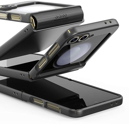Чехол Araree Aero Flex M для Galaxy Z Flip6 черный Фото 2