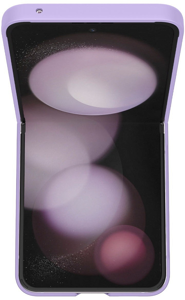 Чехол Spigen Air Skin для Galaxy Z Flip5, полиуретан лаванда ACS06232 - фото 10