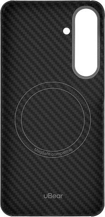 Чехол uBear Supreme Case для Galaxy S25, кевлар черный Фото 2