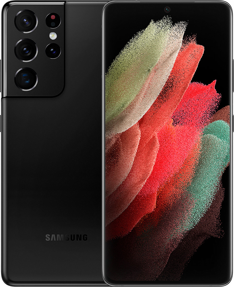 Смартфон Galaxy S21 Ultra 5G 128 ГБ черный фантом