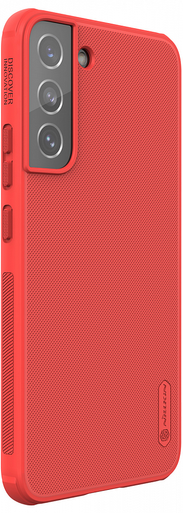 Чехол Nillkin Frosted Shield Pro для Galaxy S22 красный 6902048235373 - фото 3
