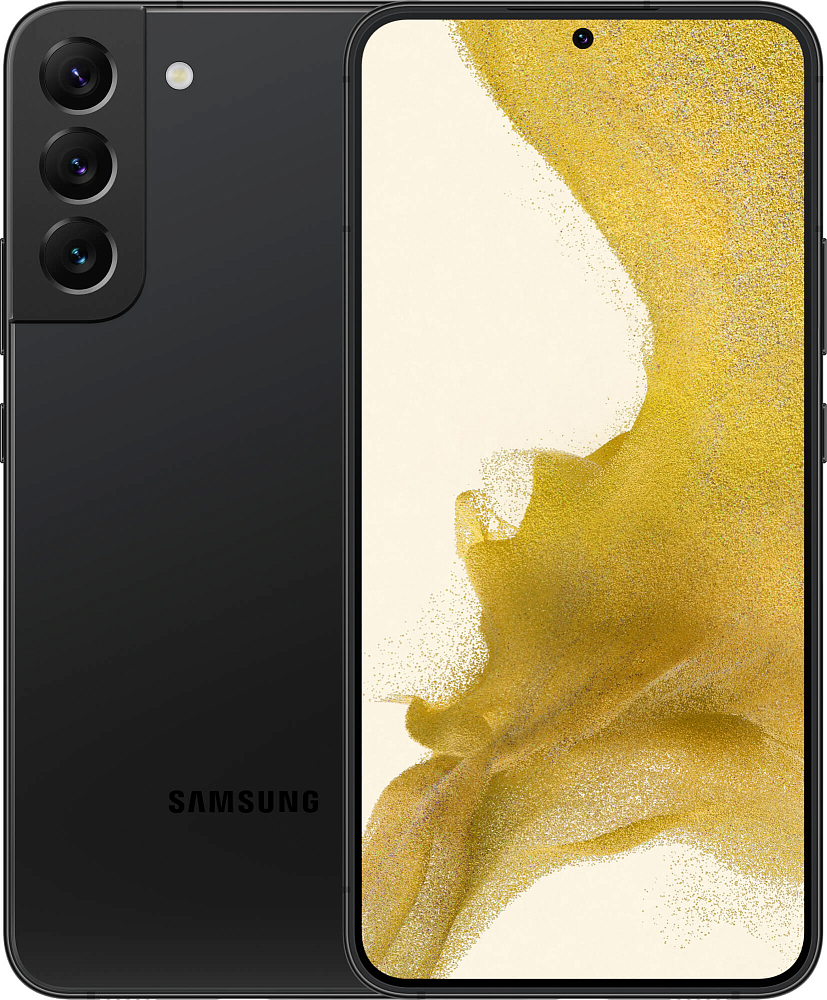 Смартфон Samsung Galaxy S22+ (Qualcomm) 128 ГБ черный фантом (SM-S906EZKDGLB) SM-S906EZKDGLB