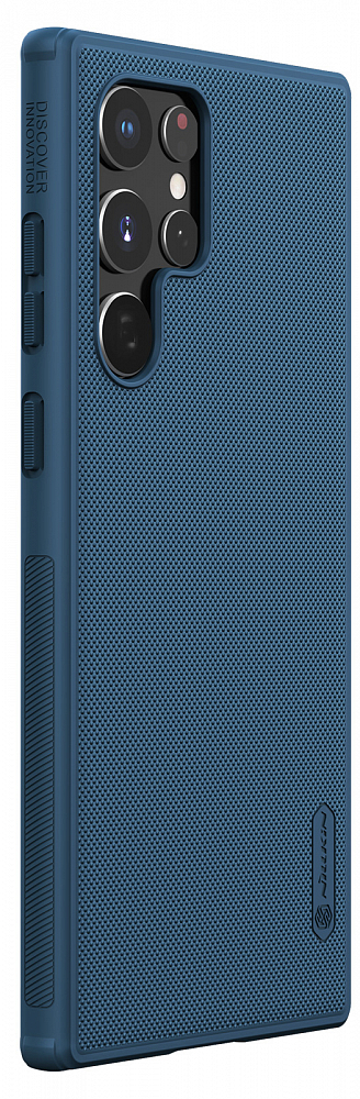 Чехол Nillkin Frosted Shield Pro для Galaxy S22 Ultra синий 6902048235441 - фото 5