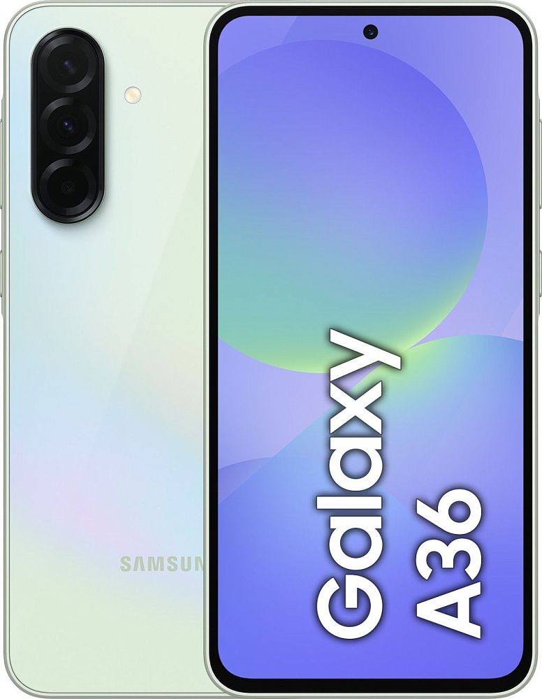 

Смартфон Samsung Galaxy A36 8 ГБ/128 ГБ лайм, Galaxy A36 8 ГБ/128 ГБ лайм