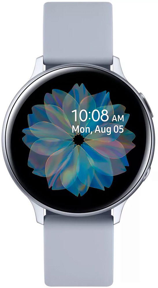 Носимое устройство Samsung Galaxy Watch Active2 44 мм, корпус из алюминия, S/M, M/L, арктика