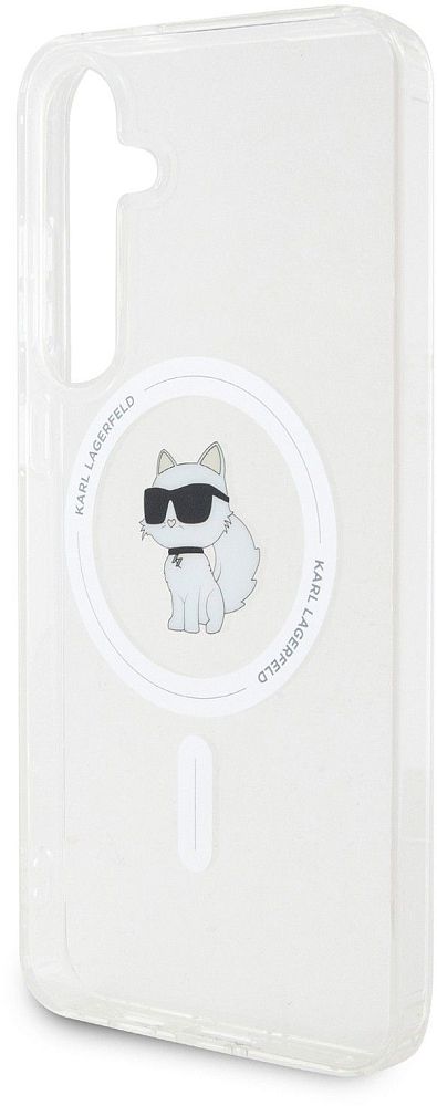 Чехол Karl Lagerfeld NFT Choupette MagSafe для Galaxy S24+ прозрачный фото 3