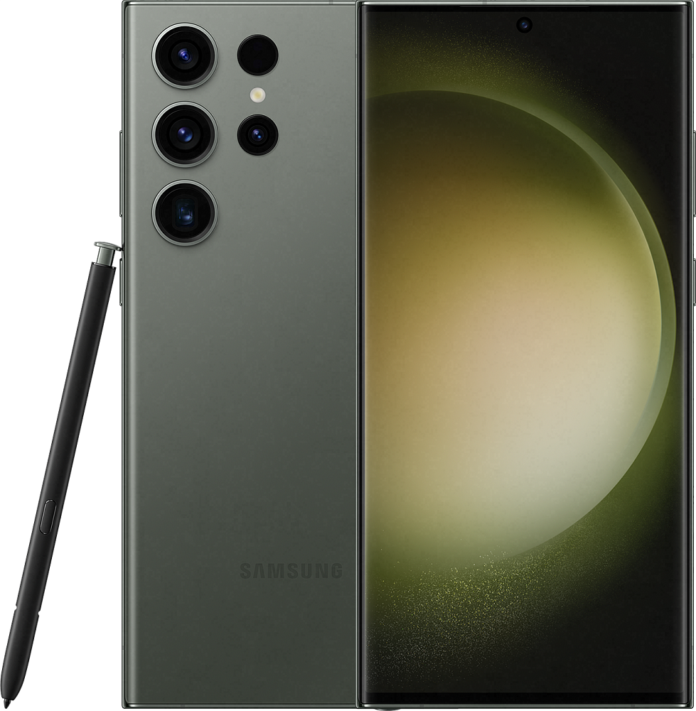 Смартфон Samsung Galaxy S23 Ultra 512 ГБ зеленый SM-S918B12512GRN2E1G