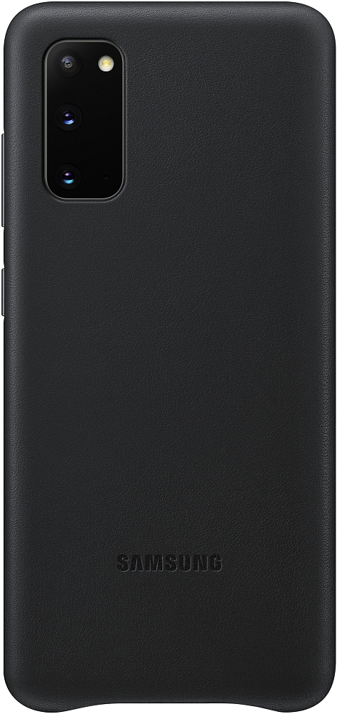 Чехол Samsung Leather Cover Galaxy S20 черный