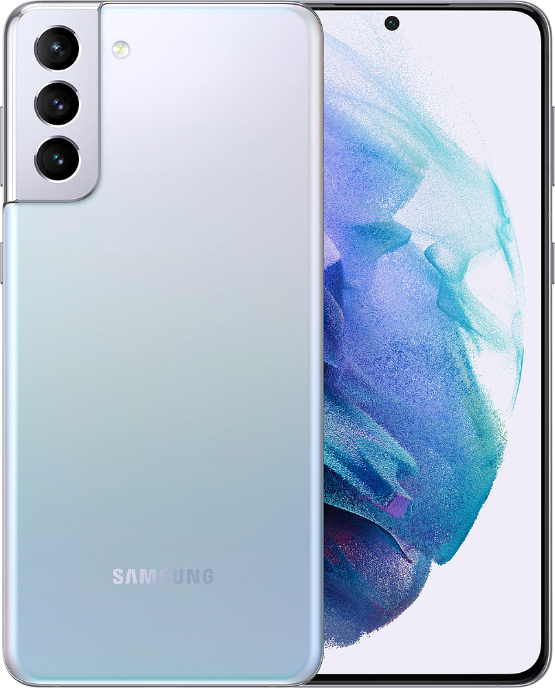 

Смартфон Samsung, Серебристый, Galaxy S21+ 5G 128 ГБ серебристый фантом