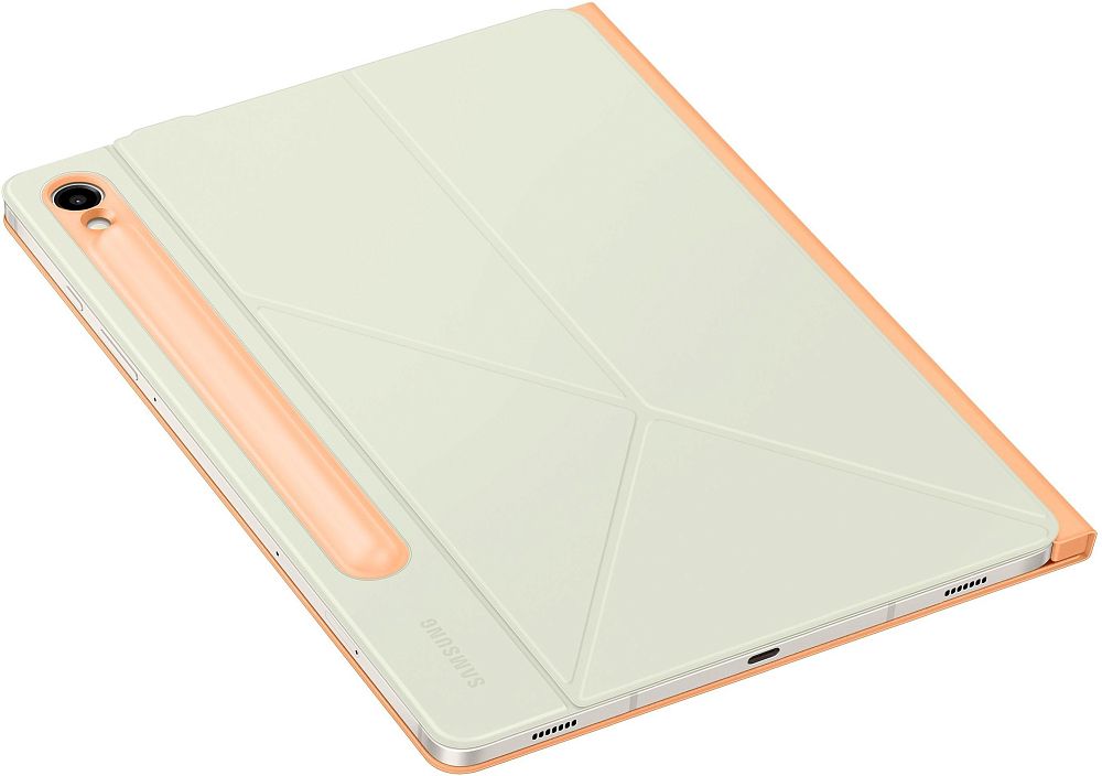 Чехол-книжка Samsung Book Cover Tab S9/S9 FE оранжевый фото 9