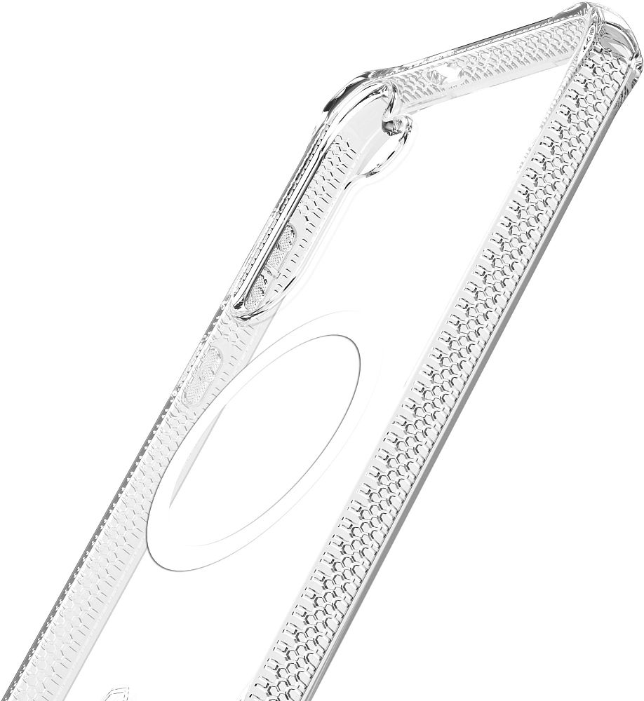 Чехол Itskins Hybrid Clear для Galaxy S25 прозрачный фото 3