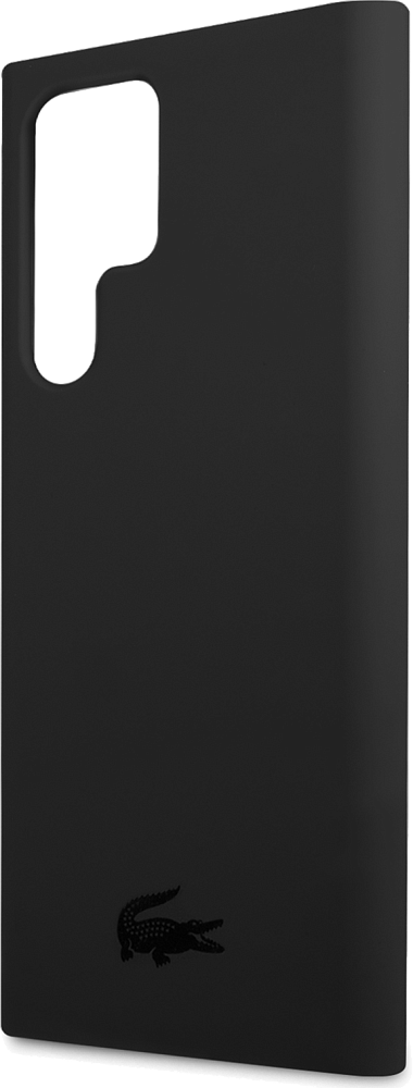 Чехол Lacoste Hard Logo для Galaxy S22 Ultra черный LCHCS22LSK - фото 1