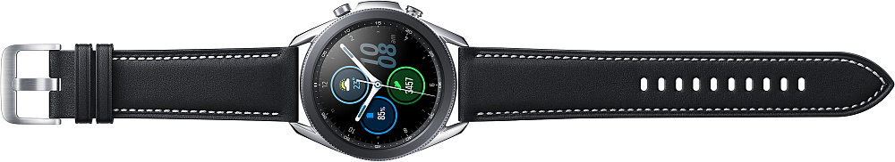 Смарт-часы Samsung Galaxy Watch3, 45 мм серебро SM-R840NZSACIS, цвет серебристый - фото 6