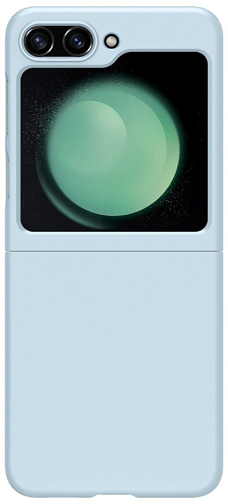 Чехол Spigen Air Skin для Galaxy Z Flip5, полиуретан голубой ACS06233 - фото 1