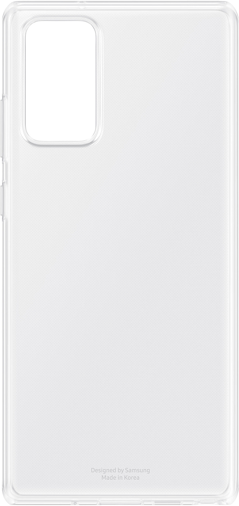 Чехол Samsung Clear Cover для Galaxy Note20 прозрачный EF-QN980TTEGRU - фото 2
