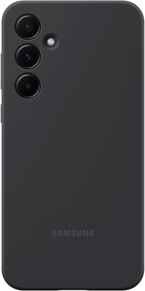 Чехол Samsung Silicone Case A55 черный EF-PA556TBEGRU - фото 1