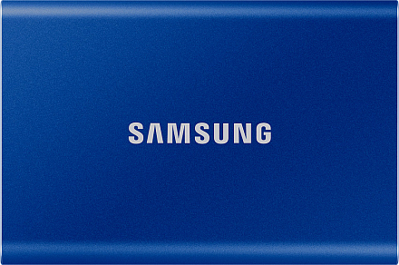 Внешний накопитель Samsung SSD USB 3.2 T7 2 ТБ синий Фото 2