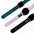 Ремешок Araree Soft Woven Strap для Galaxy Watch 20 mm, нейлон фиолетовый Фото 2