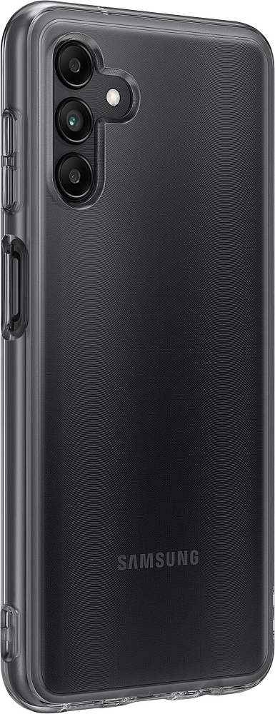 Чехол Samsung Soft Clear Cover для Galaxy A04s черный EF-QA047TBEGRU - фото 3