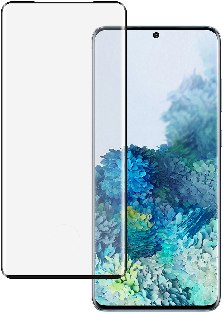 Защитное стекло HARDIZ Premium 3D для Galaxy S20+ черный