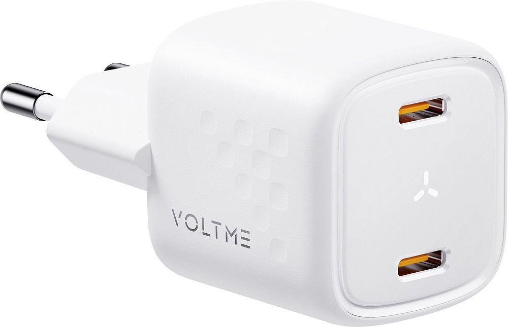 

Сетевое зарядное устройство VOLTME Revo 30CC Duo, 2xUSB-C, 30Вт белый, Revo 30CC Duo, 2xUSB-C, 30Вт белый