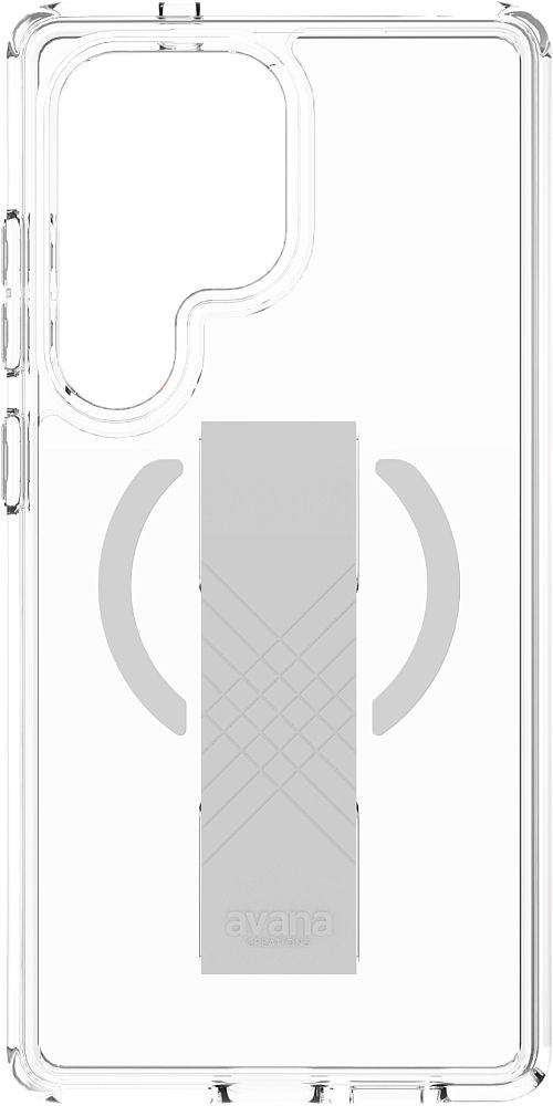 

Чехол Avana GRIP IT MagSafe для Galaxy S25 Ultra прозрачный, GRIP IT MagSafe для Galaxy S25 Ultra прозрачный