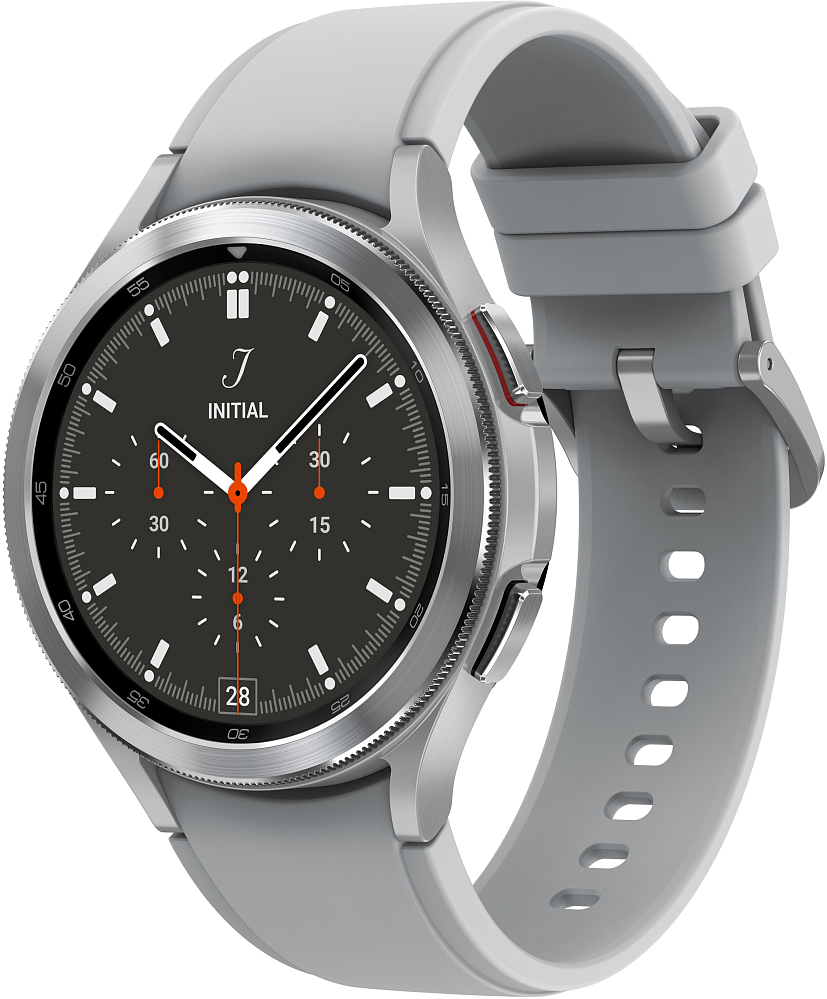 Смарт-часы Samsung Galaxy Watch4 Classic, 46 мм серебро SM-R890NZSACIS, цвет серебристый - фото 3
