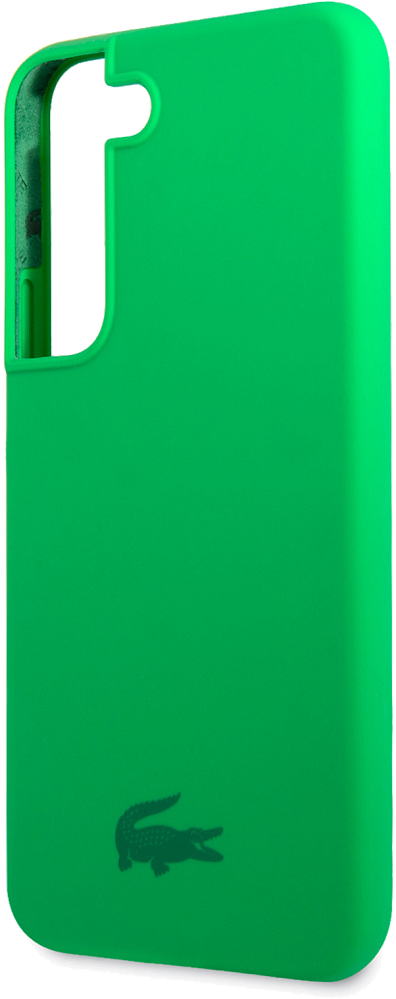 Чехол Lacoste Hard Logo для Galaxy S22 зеленый LCHCS22SSN - фото 1