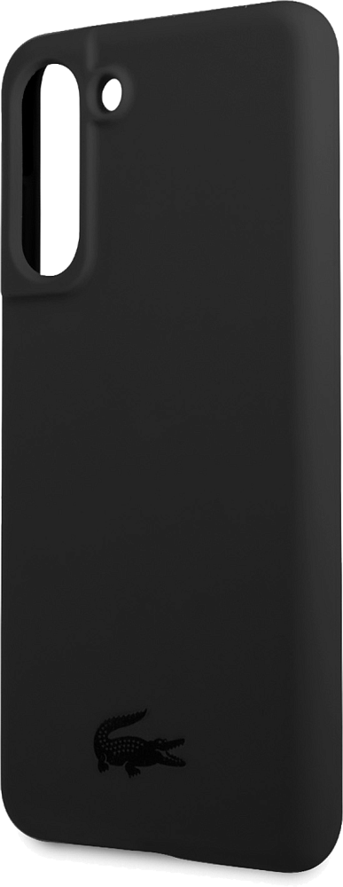 Чехол Lacoste Hard Logo для Galaxy S21 FE черный LCHCS21FESK - фото 1